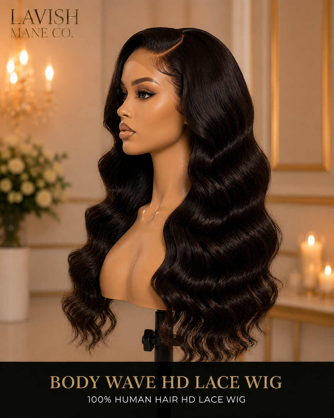 Body Wave HD Lace Wig | 100% Human Hair