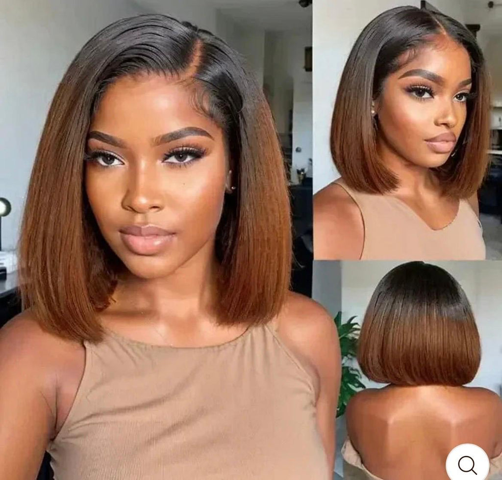 100% Dyed Human Hair Bob Wig SA