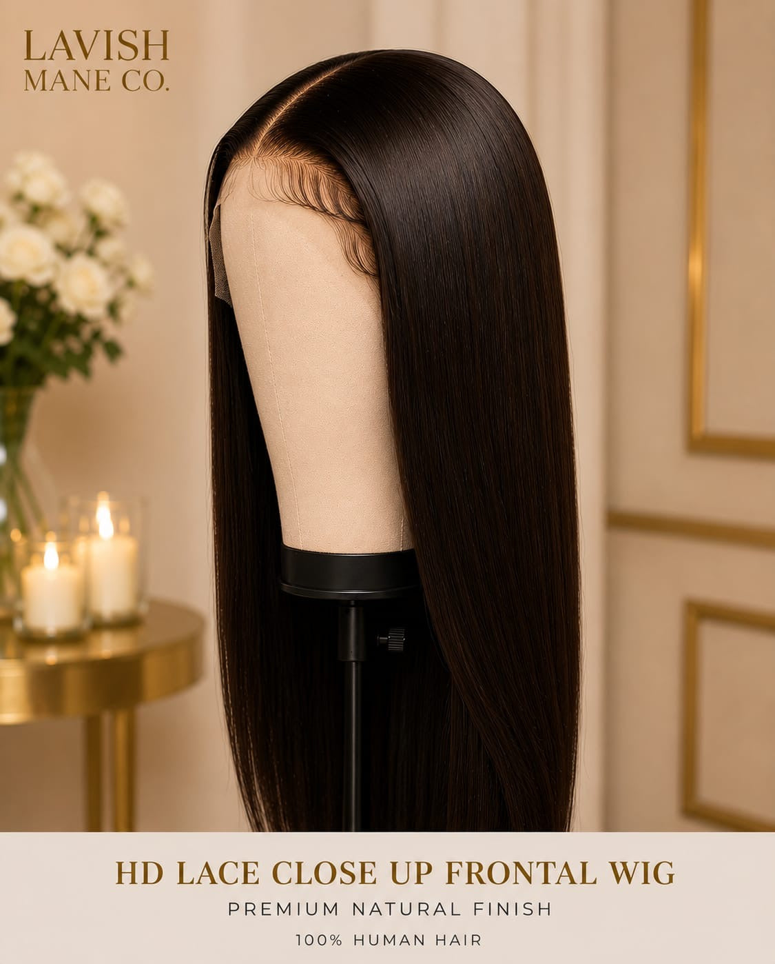 Straight HD Lace Frontal Wig SA