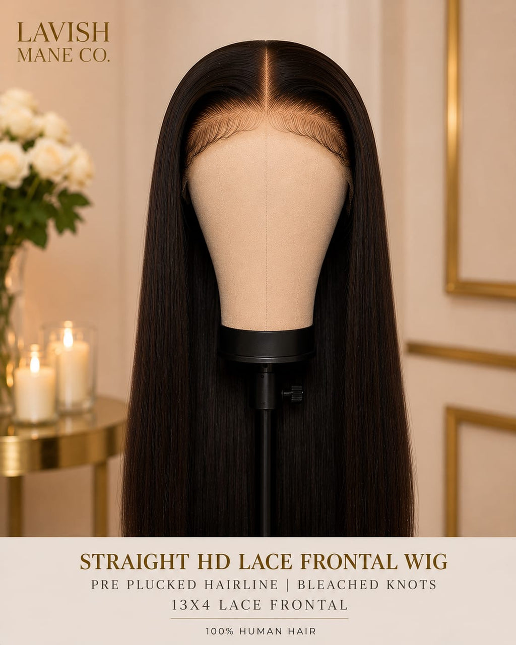 Straight HD Lace Frontal Wig SA