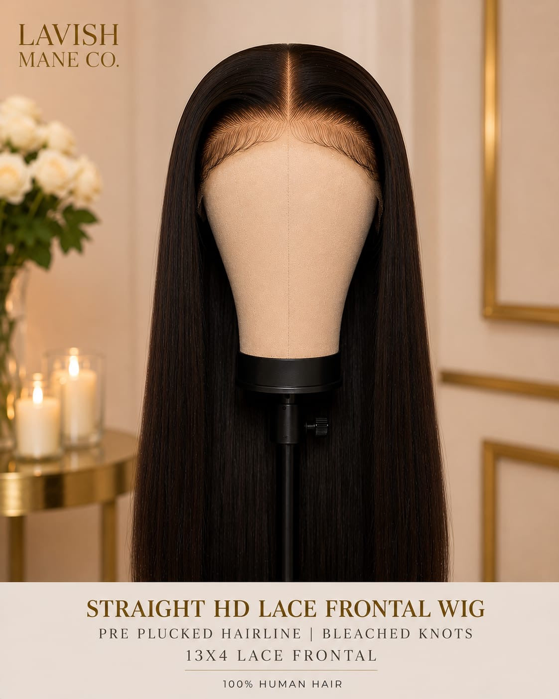 Straight HD Lace Frontal Wig SA