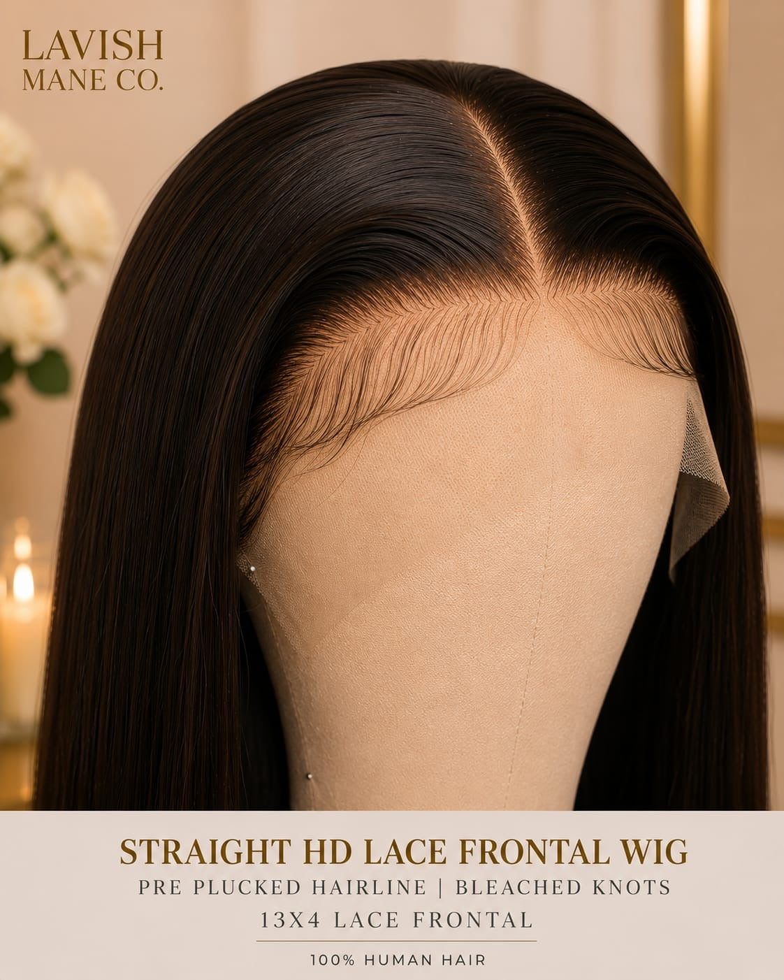 Straight HD Lace Frontal Wig SA