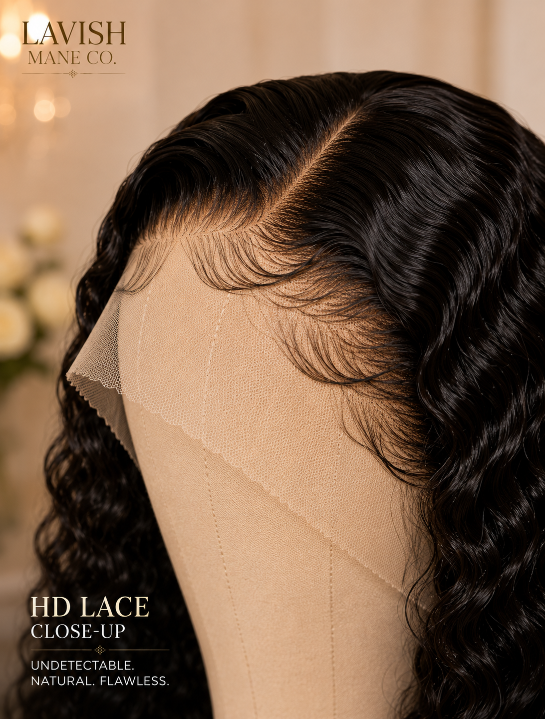 Deep Wave 5×5 Glueless HD Lace Wig SA