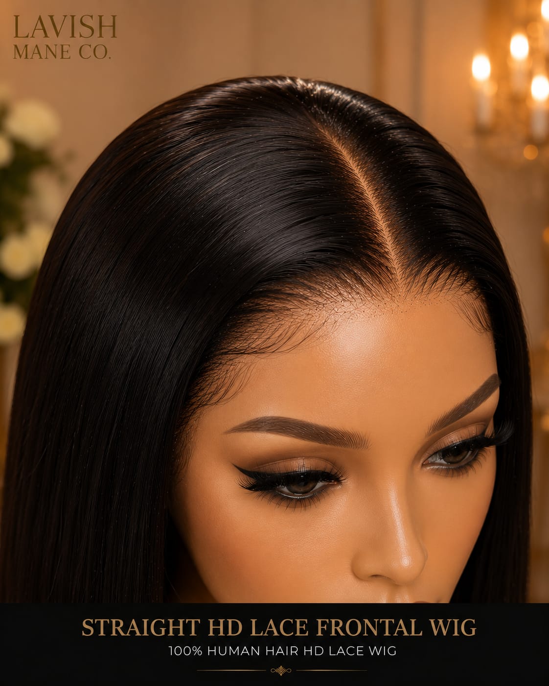 Straight HD Lace Frontal Wig SA