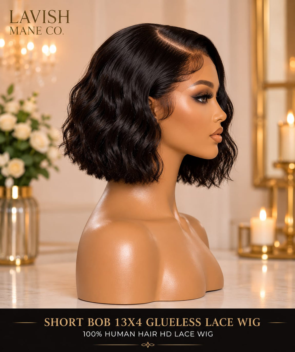 Short Bob 13×4 Glueless Lace Wig SA