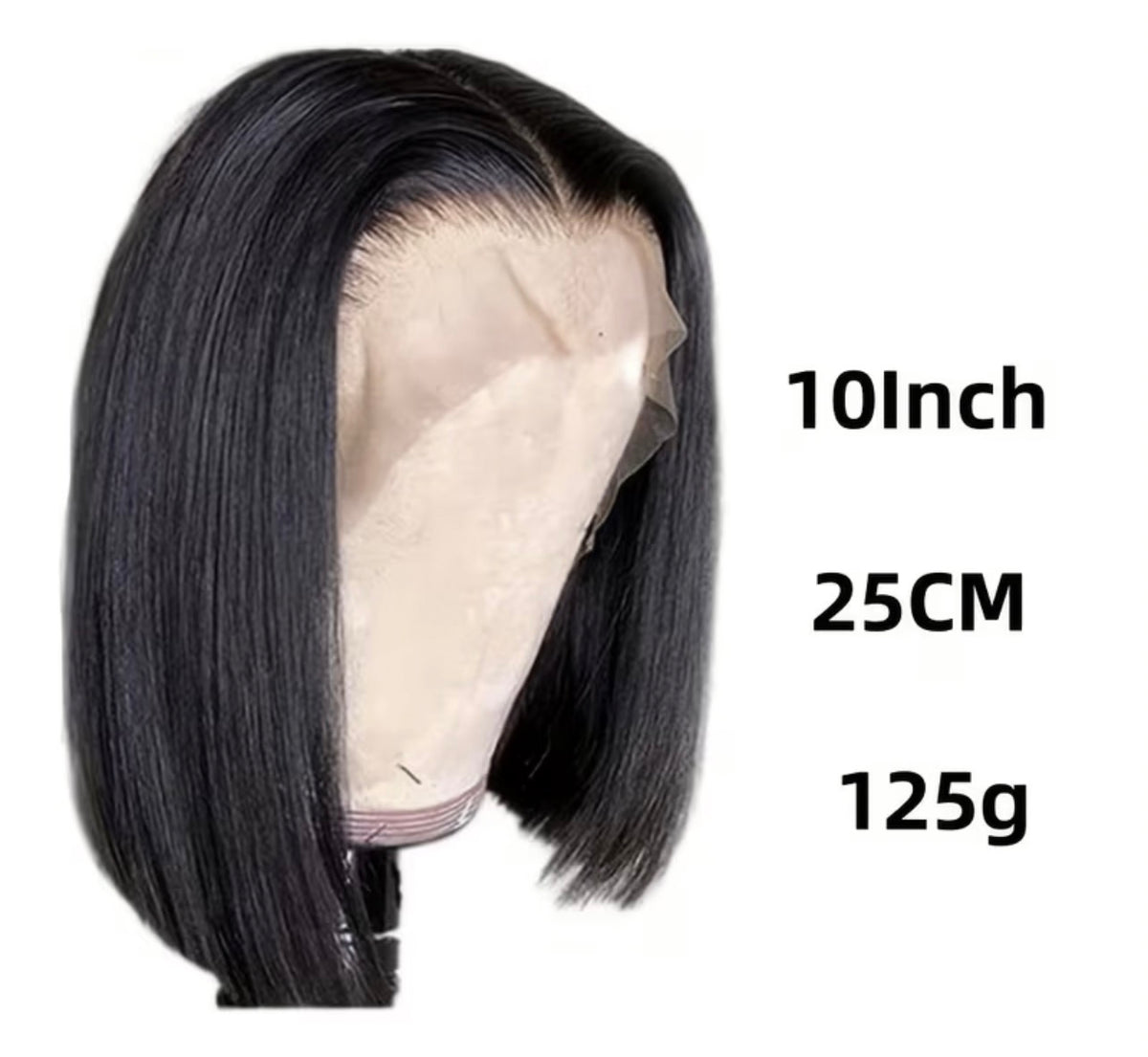 10” Glueless Wear & Go Bob Wig – No Lace | 100% Human Hair