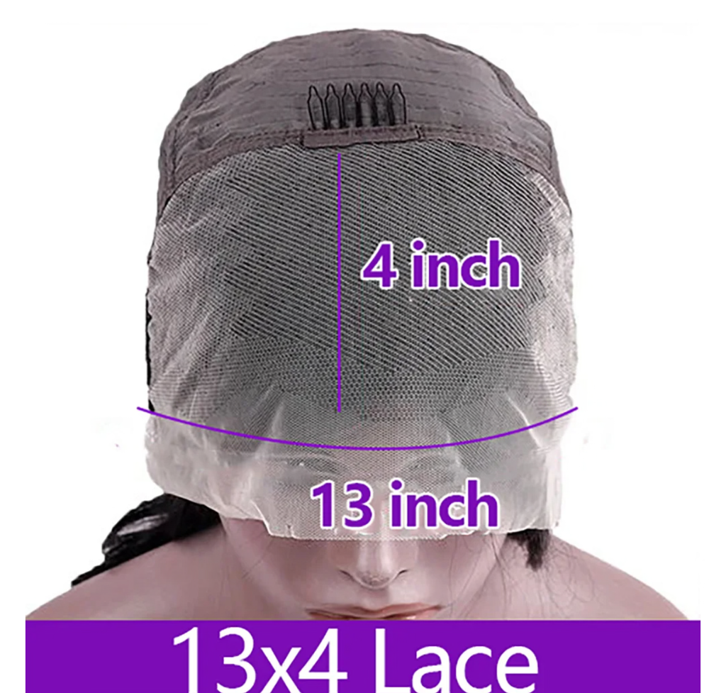13×4 Highlighted Brown Lace Wig – Glueless Human Hair