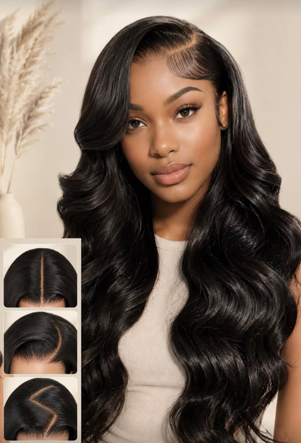 5×5 Body Wave Wig — 100% Human Hair | Glueless