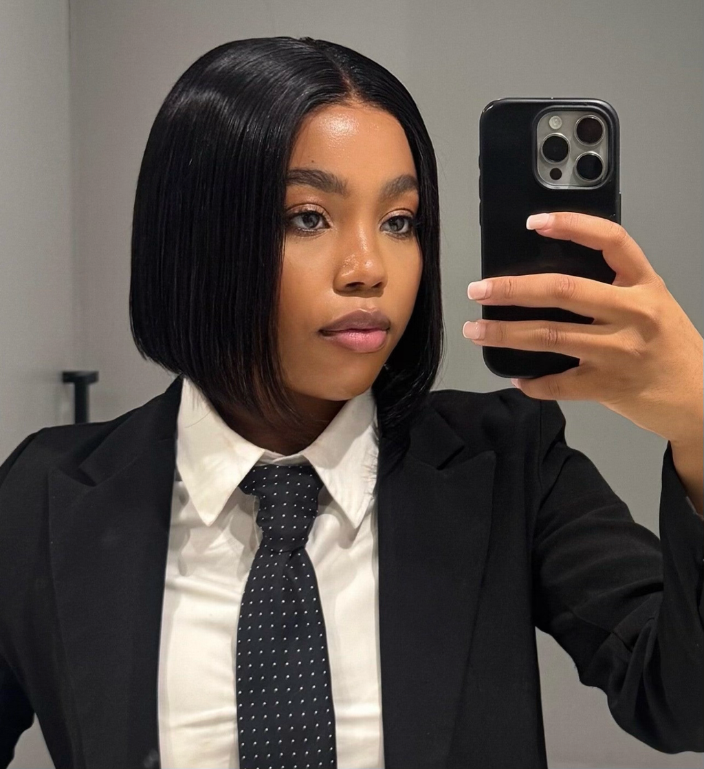 10” Glueless Wear & Go Bob Wig – No Lace | 100% Human Hair