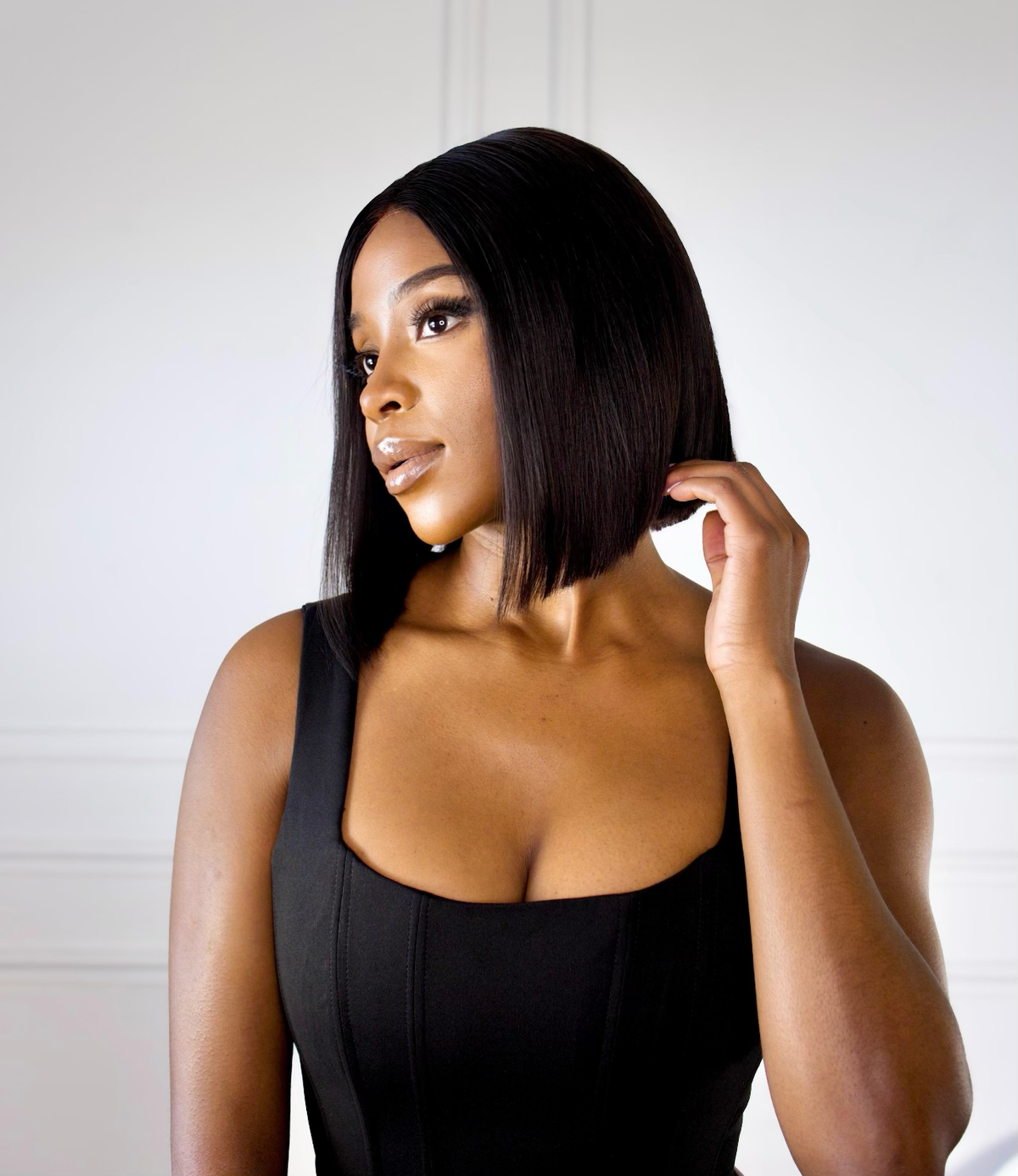 10” Glueless Wear & Go Bob Wig – No Lace | 100% Human Hair