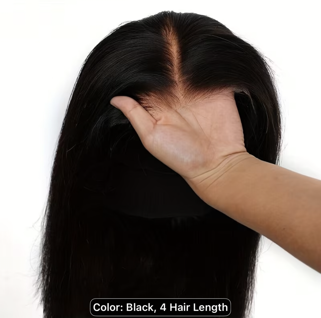 Glueless Straight HD Lace Frontal Wig – 100% Human Hair | SA
