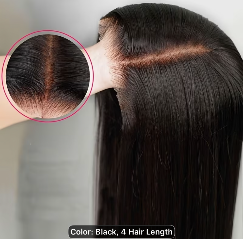Glueless Straight HD Lace Frontal Wig – 100% Human Hair | SA