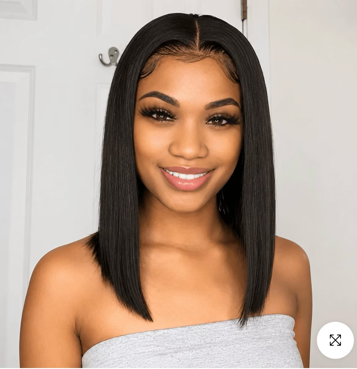 Glueless 5×5 HD Lace Closure Wig – 100% Human Hair | SA