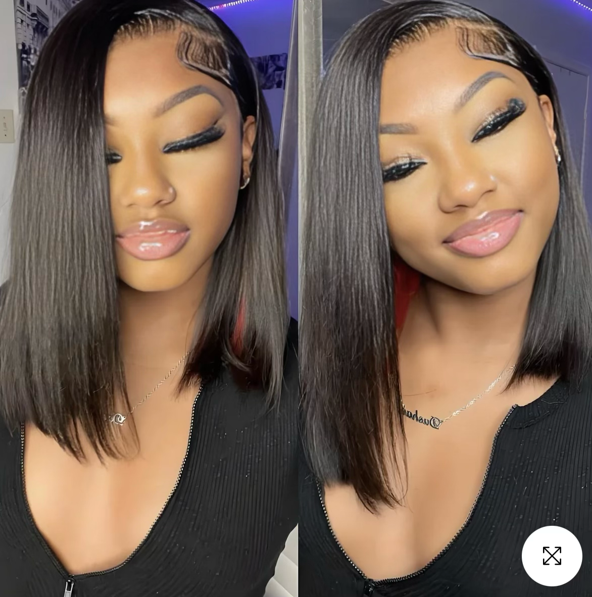 Glueless 5×5 HD Lace Closure Wig – 100% Human Hair | SA