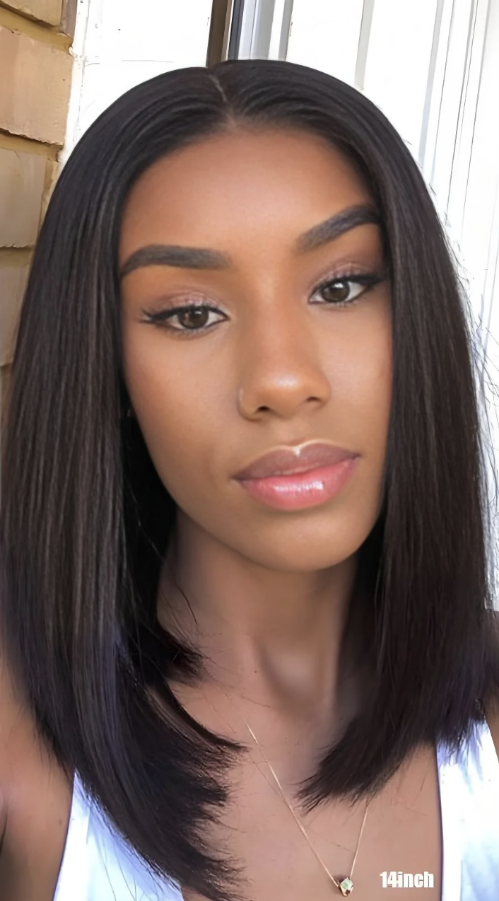 Glueless 5×5 HD Lace Closure Wig – 100% Human Hair | SA
