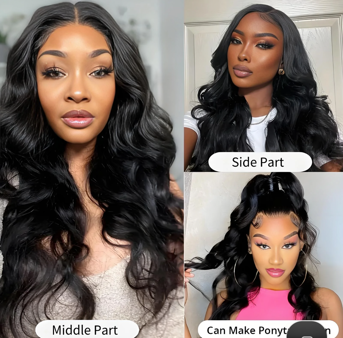 5×5 Body Wave Wig — 100% Human Hair | Glueless