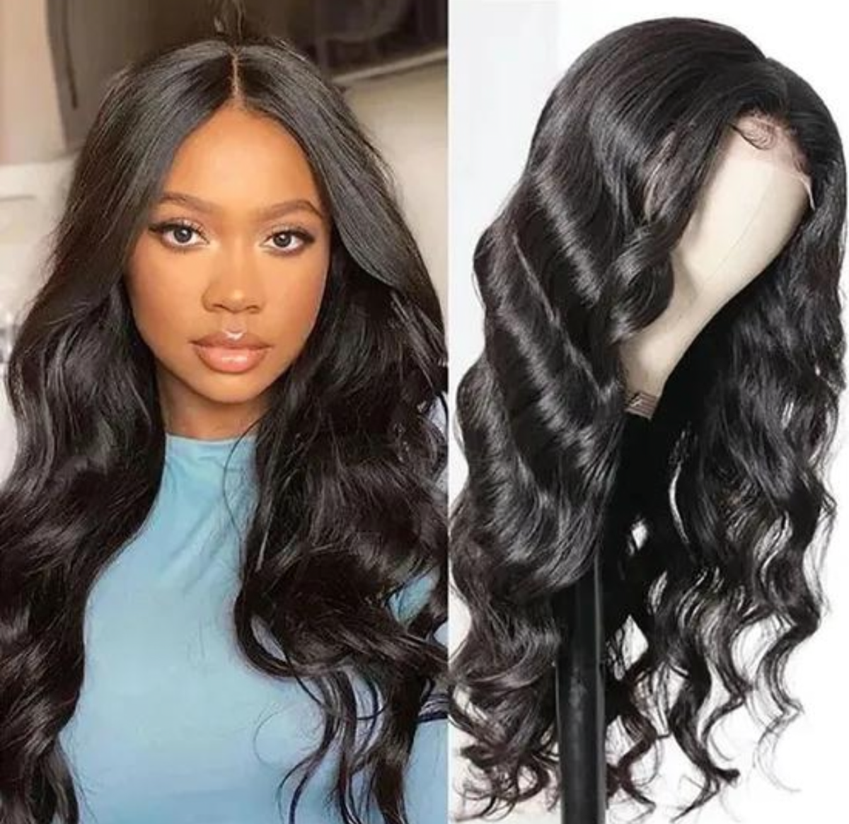5×5 Body Wave Wig — 100% Human Hair | Glueless