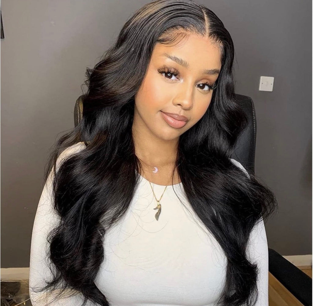 13×6 Glueless Body Wave HD Lace Wig – 100% Human Hair | SA