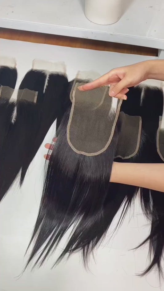 5×5 Lace Closure – 100% Human Hair | Lavish Mane Co SA